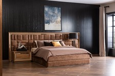 Schlafzimmer Bett Gepolsterte