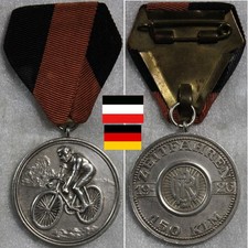 Siegermedaille * Silber - DRU DEUTSCHE RADFAHRER UNION Zeitfahren 150 km 1926