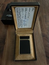 St. Dupont Feuerzeug Chinalack Original Verpackung mit Zertifikat Top Zustand