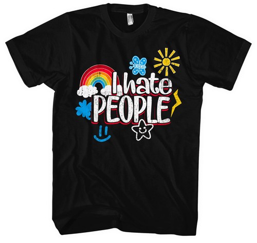 Hate people shirt ich - hate,