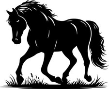 Aufkleber Pferd