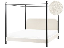 Himmelbett metall bouclé - himmelbett,