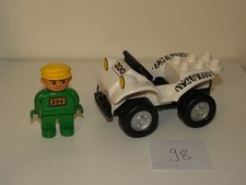 Lego Duplo quad zoo auto mit