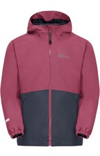 Jack Wolfskin Doppeljacke Kinder Jacke 3 in 1 Iceland dark fuchia Gr. 164 w neu