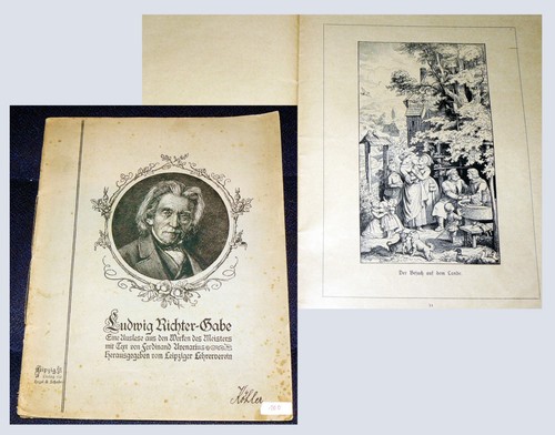 Ludwig richter gabe eine - richter-gabe,