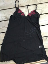 Sexy Nachthemd,Gr.36/38, Negligé,schwarz,transparent,10%Stretch,Skin toSkin,neu