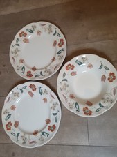 Ikea Porzellan Marcella 2 Speiseteller 1 Suppenteller Neu