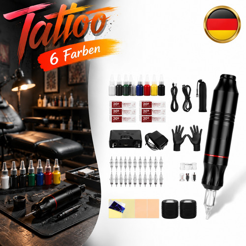 Tätowiermaschine tattoo set - tätowiermaschine,