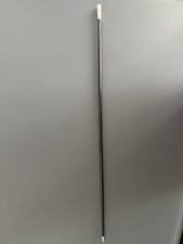 Eleganter Gehstock / Stock - Holz / Silber 830 mit Gravur von 1955