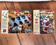 2 ZENKER Backformen Weihnachtsmann Schneemann Tannenbaum NEU