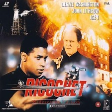 Laserdisc ricochet - laserdisc, (1991)