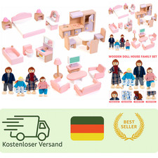 Puppenhaus Möbel Set aus