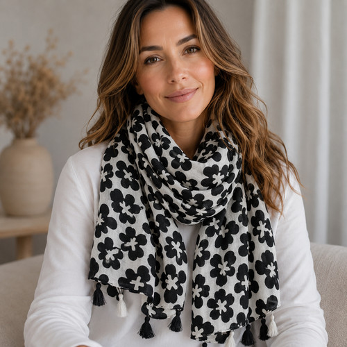 Trendiger leo schal damen - trendiger,