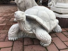 Steinfigur XXL Schildkröte Steinguss Statue Gartenfigur 86 kg Gartendekoration
