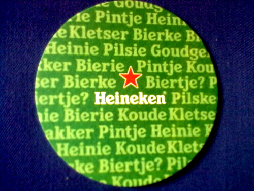 Bierdeckel heineken 150 jaar - bierdeckel,