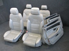 LEDER Ausstattung Audi S8 A8 4E Sitze komplett Sportsitze Türverkleidung Grau 