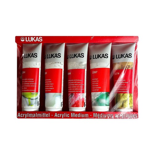 Acrylpasten set 5x125 - acrylpasten-set,