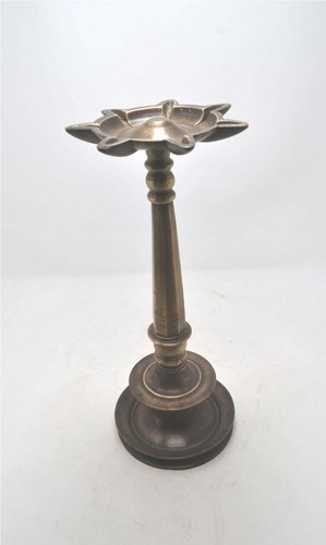 Antik holz tempel diya licht - holz,