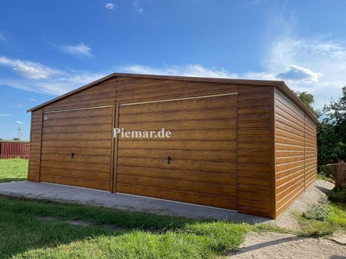 Blechgarage 7x5x2 65m garage - 7x5x2,65m,