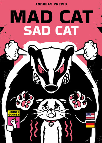 Kartenspiel mad cat - cat,