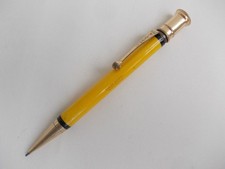 Parker Duofold Gelb - Vintage 1920er Schreibgerät - Drehbleistift ultraselten