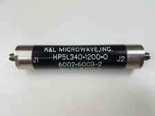 Low Pass Filter, K&L Microwave