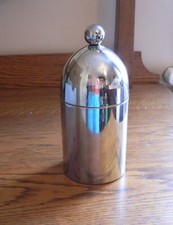 Alessi Zuckerdose mit Löffel 90024 italienisch Aldo Rossi