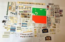 Modell-Eisenbahn  Aufkleber Abziehbilder aus Nachlass ( 2 )