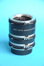 WEP Auto Zwischenringe Minolta:  12mm + 20mm + 36mm