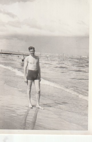 Vintage foto hübscher - hübscher, mann