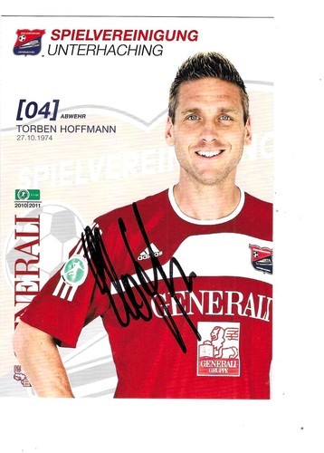 Torben hoffmann autogramm - -,