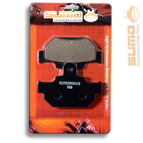 Front brake disc pads - front, for