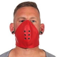 Biker Leder Maske BDSM Mask