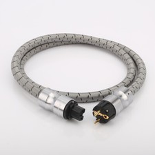 Audiophile HiFi Audio Stromkabel EU Schuko Verstärker AC Stecker Stromanschlüsse