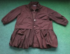 Sinne Design Lagenlook Ballonmantel/ Mantel Schokobraun Gr. 2, XXXL 46 48 50