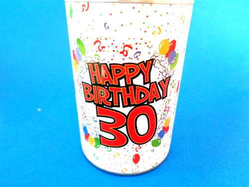 Geschenk dose happy birthday - ",