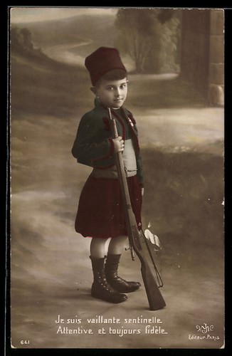 Kinder kriegspropaganda - ak,
