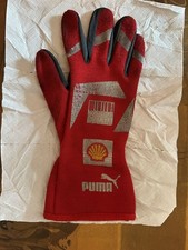 Ferrari rechter Handschuh Boxencrew benutzt FIA 86 Rules Puma F1 Malboro Code Gr