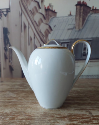 Tee kaffeekanne kanne weiß - kaffeekanne,