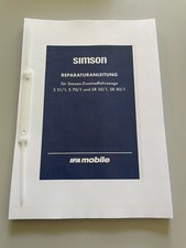 Simson S51 S70 SR50 SR80 Star Schwalbe Roller Reparaturanleitung 160 Seiten
