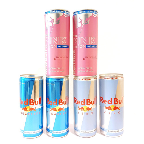 Red bull zero sugarfree - +, +