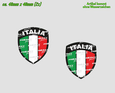 ITALIEN Emblem 2x Wappen