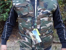 Anglerweste camo Gr. S Outdoor