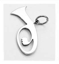 Tenorhorn Edelstahlanhänger