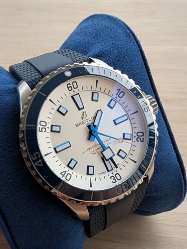 Breitling superocean silver - breitling,
