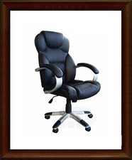 Bürostuhl Chefsessel Drehstuhl Büro Stuhl Schreibtischstuhl Ökolder schwarz BS63