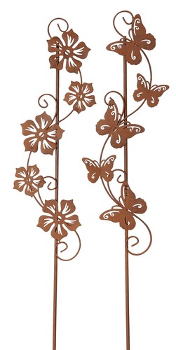 Dekorativer gartenstecker - dekorativer,