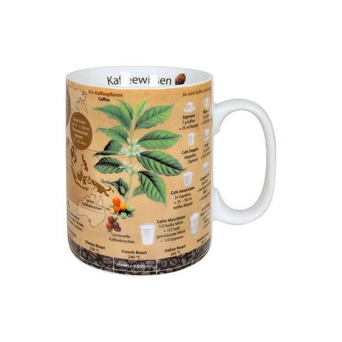 Kaffeewissen henkelbecher - kaffeewissen,