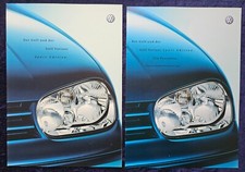 VW Golf 4 Prospekt,4.2002, Golf und Golf Variant Sport Edition  mit Preisliste