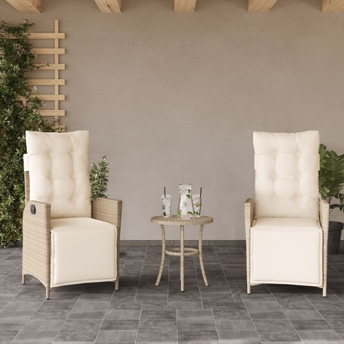 Gartensessel mit fußteil - mit, 2